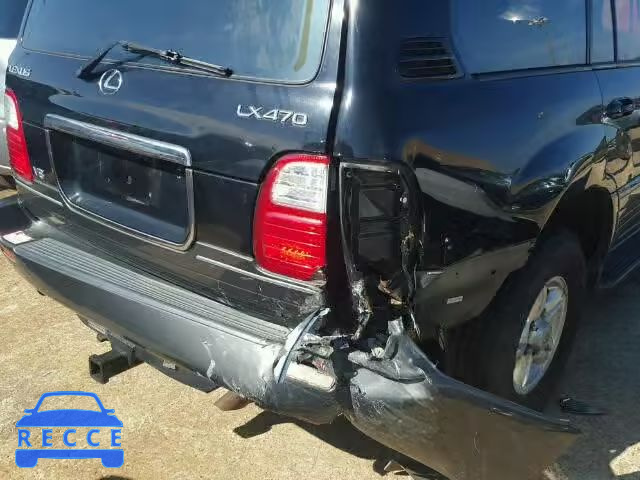 1999 LEXUS LX 470 JT6HT00W9X0075540 image 9