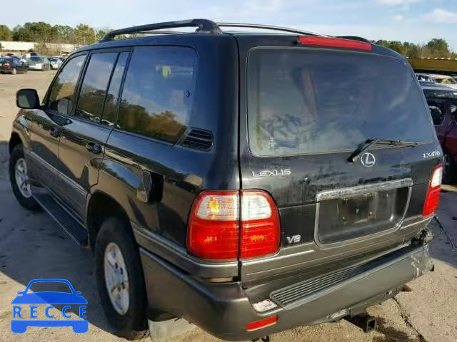 1999 LEXUS LX 470 JT6HT00W9X0075540 image 2