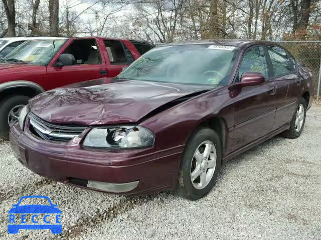 2004 CHEVROLET IMPALA LS 2G1WH52K049401941 зображення 1