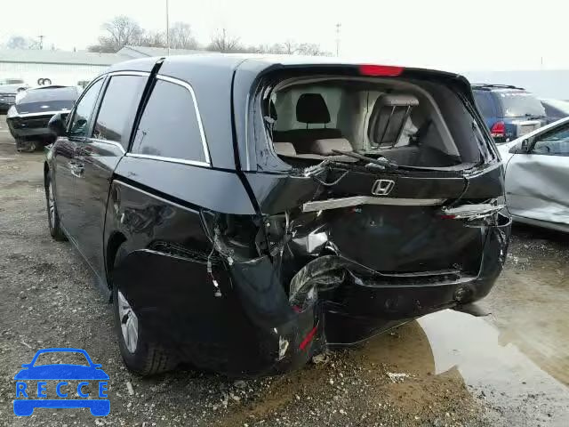 2014 HONDA ODYSSEY EX 5FNRL5H44EB032395 image 2