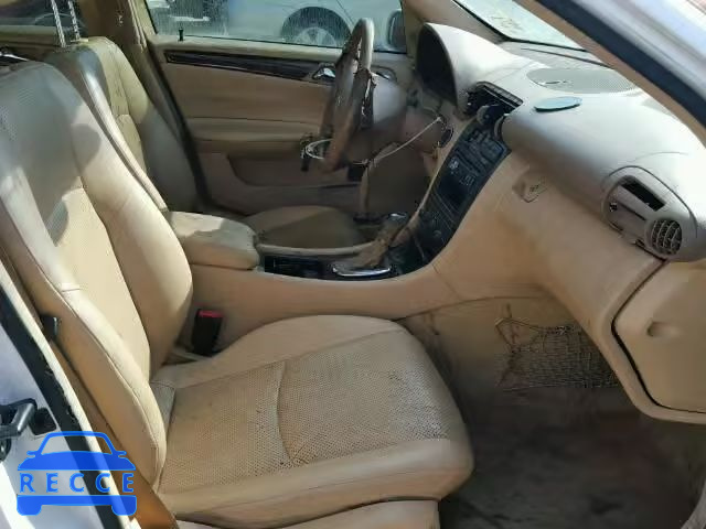 2001 MERCEDES-BENZ C240 WDBRF61J71F076795 зображення 4