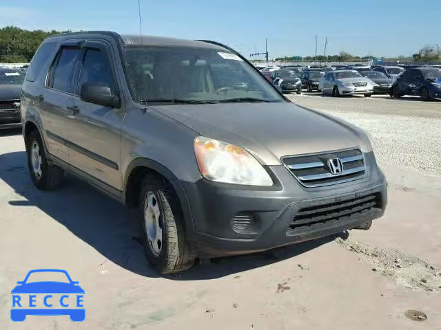 2006 HONDA CR-V LX SHSRD68556U401738 image 0