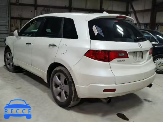 2008 ACURA RDX 5J8TB18298A019611 image 2