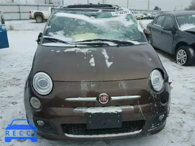 2012 FIAT 500 SPORT 3C3CFFBR1CT126891 зображення 8