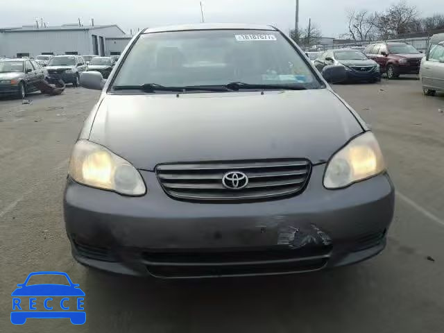 2004 TOYOTA COROLLA CE 2T1BR38E44C232838 image 9