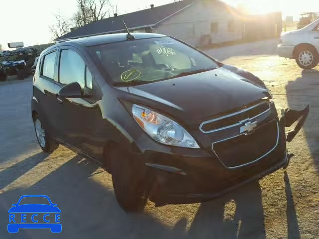 2014 CHEVROLET SPARK 1LT KL8CD6S93EC584649 зображення 0