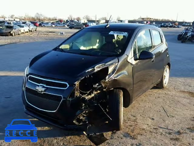 2014 CHEVROLET SPARK 1LT KL8CD6S93EC584649 зображення 1