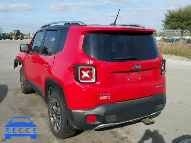 2015 JEEP RENEGADE L ZACCJBDT3FPB38581 image 2