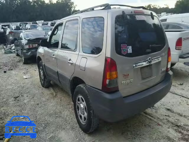 2001 MAZDA TRIBUTE DX 4F2UU07B21KM21494 image 2