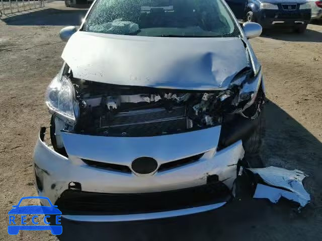 2013 TOYOTA PRIUS JTDKN3DU8D5666007 зображення 8
