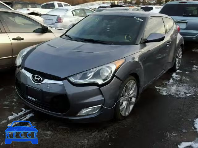 2013 HYUNDAI VELOSTER KMHTC6AD3DU121365 image 1