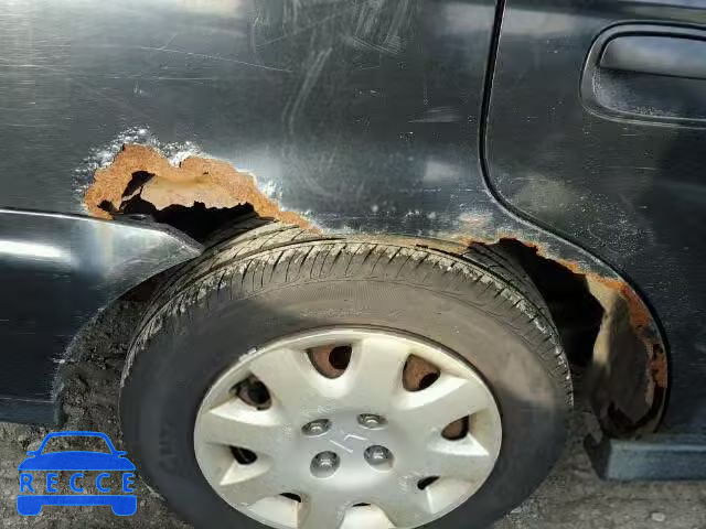1998 HONDA CIVIC LX 2HGEJ6671WH583131 image 9