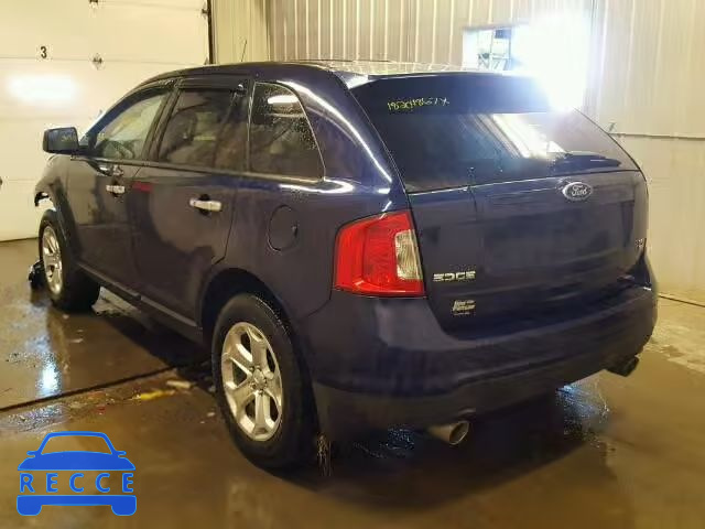 2011 FORD EDGE SEL A 2FMDK4JC1BBA07399 image 2