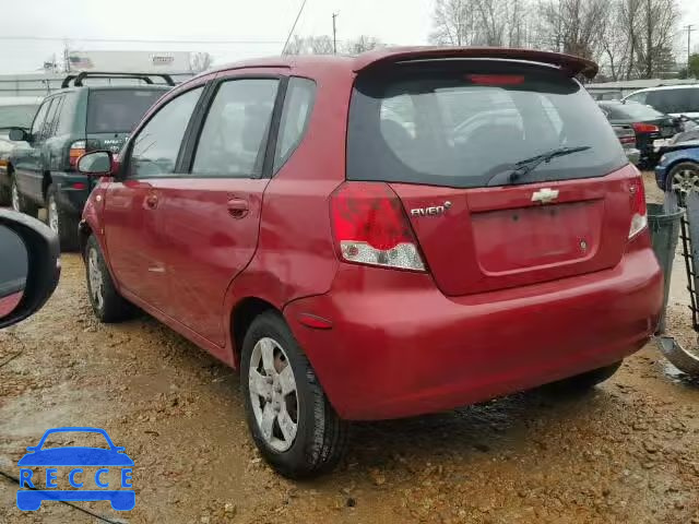 2008 CHEVROLET AVEO/LS KL1TD66628B100947 зображення 2