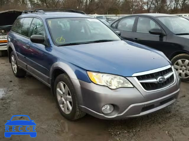 2009 SUBARU OUTBACK 2. 4S4BP61CX97319843 image 0