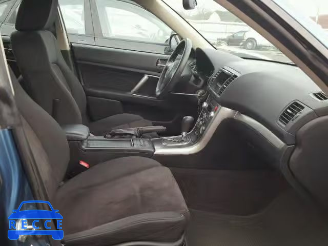 2009 SUBARU OUTBACK 2. 4S4BP61CX97319843 image 4