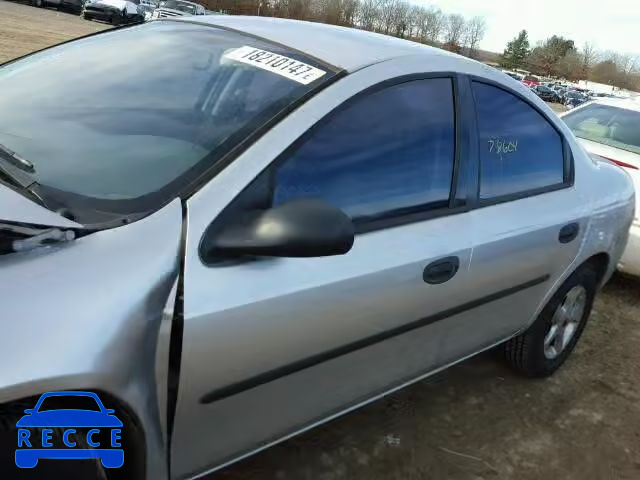 2003 DODGE NEON SE 1B3ES26C53D176621 зображення 9