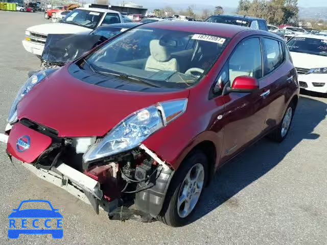 2012 NISSAN LEAF SV/SL JN1AZ0CPXCT026470 Bild 1