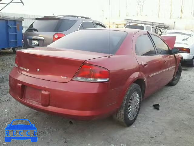 2001 CHRYSLER SEBRING LX 1C3EL46X81N578140 зображення 3