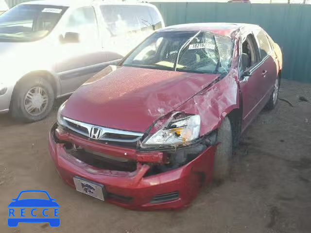 2007 HONDA ACCORD EX 1HGCM56717A167203 image 1