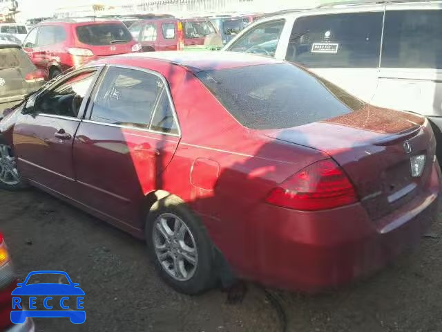 2007 HONDA ACCORD EX 1HGCM56717A167203 image 2