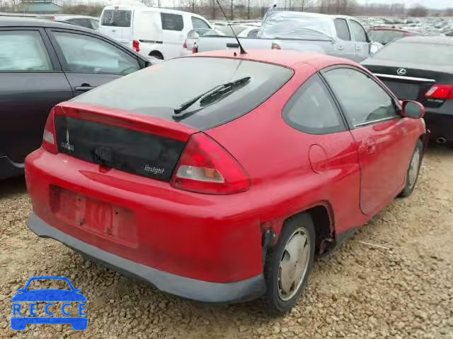 2001 HONDA INSIGHT JHMZE135X1T000429 image 3