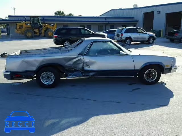 1986 CHEVROLET EL CAMINO 3GCCW80HXGS900164 зображення 9