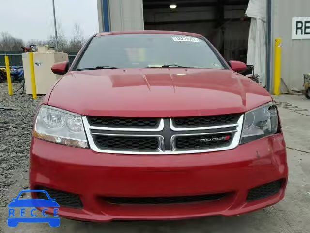 2012 DODGE AVENGER SX 1C3CDZCB7CN133398 Bild 8