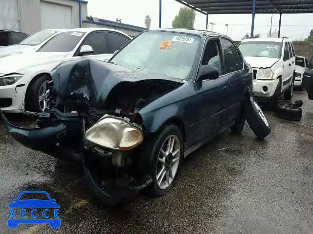 1998 HONDA CIVIC LX 2HGEJ6572WH599386 image 1