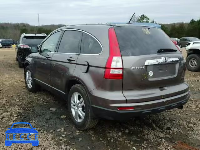 2010 HONDA CR-V EX-L 5J6RE3H72AL006680 image 2