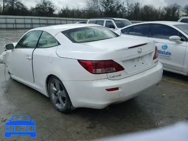 2010 LEXUS IS 250 JTHFF2C2XA2508644 image 2