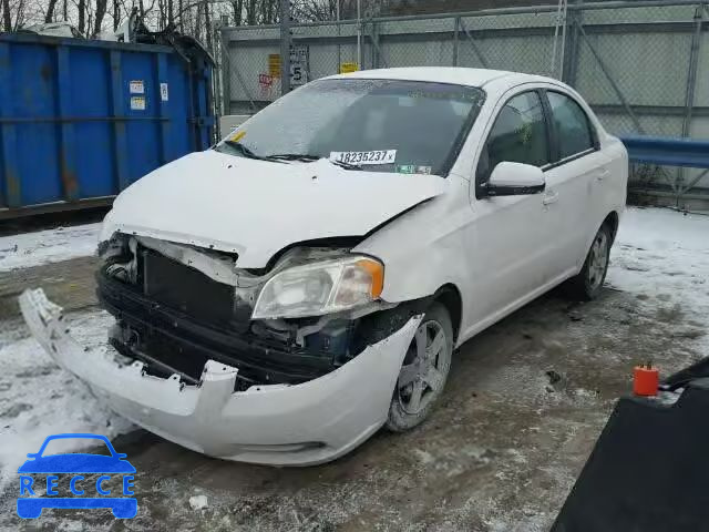 2010 CHEVROLET AVEO LS/LT KL1TD5DE2AB080273 image 1