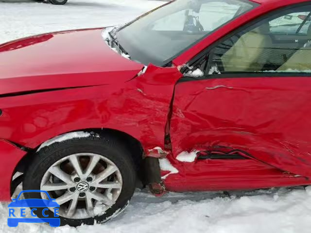 2011 VOLKSWAGEN JETTA SE 3VWDZ7AJ0BM061756 image 9