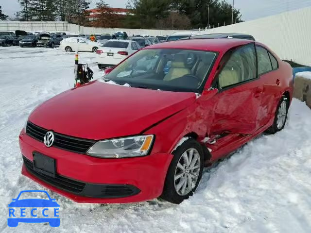 2011 VOLKSWAGEN JETTA SE 3VWDZ7AJ0BM061756 image 1