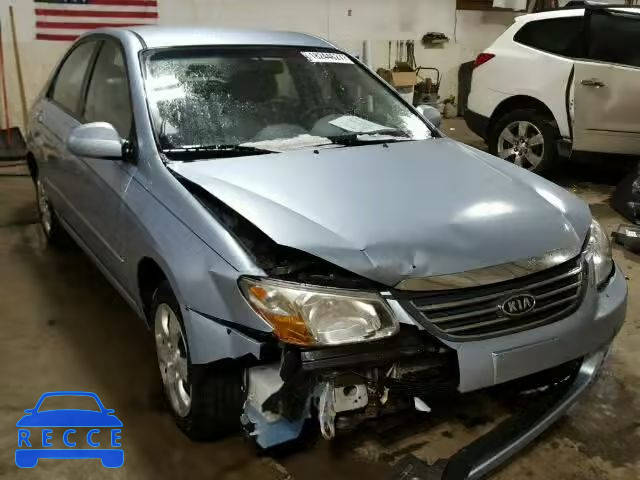 2008 KIA SPECTRA EX KNAFE121185531548 image 0