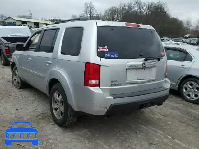 2009 HONDA PILOT EXL 5FNYF38539B018557 image 2