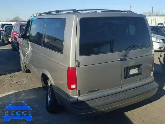 2001 CHEVROLET ASTRO VAN 1GNDM19WX1B103197 зображення 2