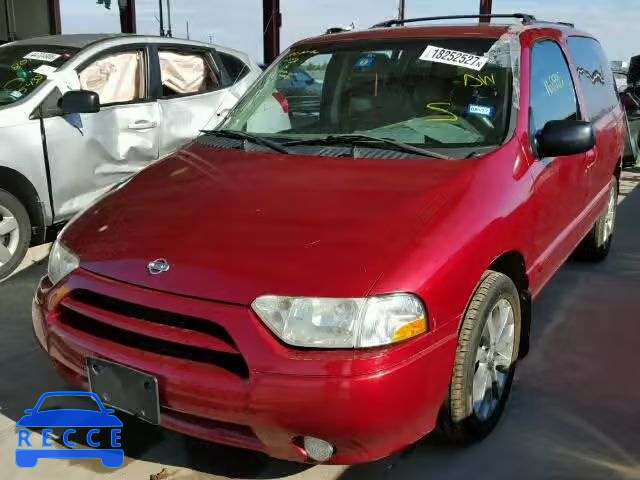 2001 NISSAN QUEST GXE 4N2ZN15T21D804048 image 1