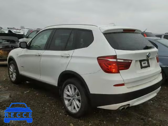 2014 BMW X3 XDRIVE2 5UXWX9C50E0D42753 image 2
