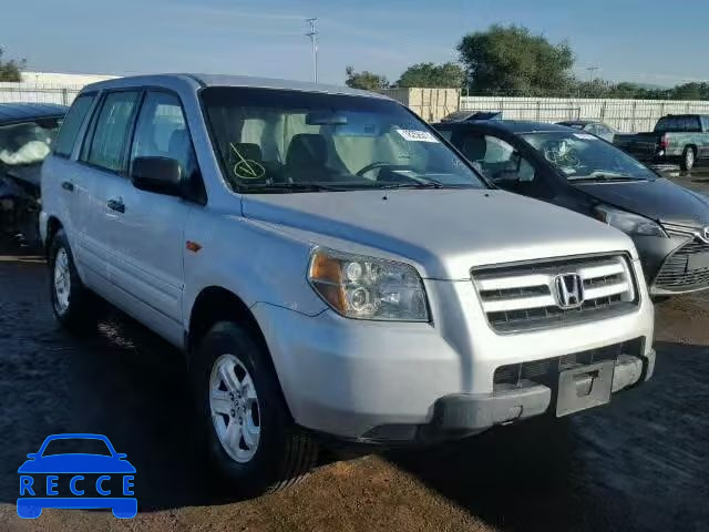 2006 HONDA PILOT LX 5FNYF28116B033450 зображення 0