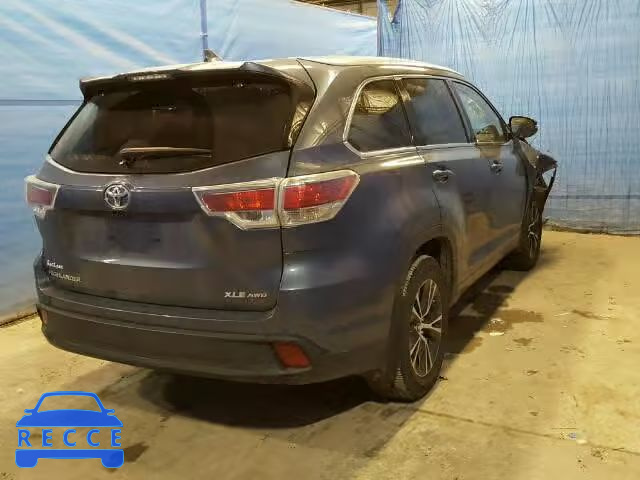 2016 TOYOTA HIGHLANDER 5TDJKRFH5GS307557 Bild 3