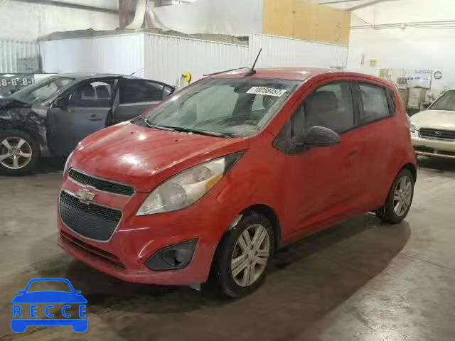 2013 CHEVROLET SPARK 1LT KL8CD6S93DC520612 Bild 1