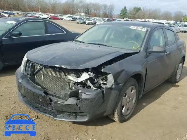 2008 DODGE AVENGER SE 1B3LC46K48N109887 image 1