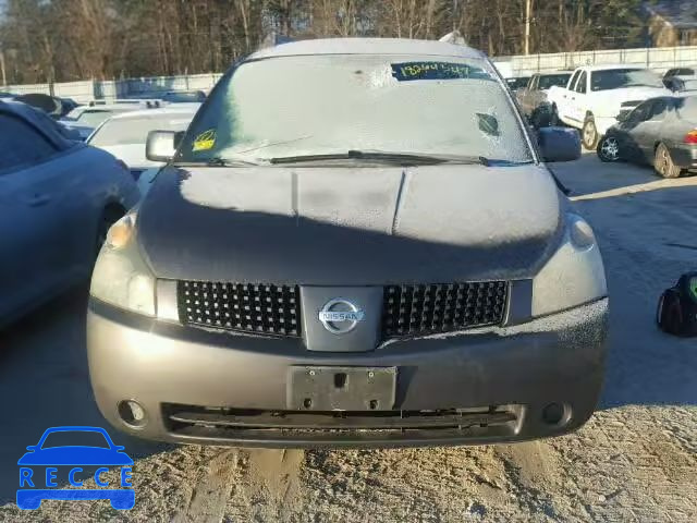 2006 NISSAN QUEST S/SE 5N1BV28U06N121583 зображення 9