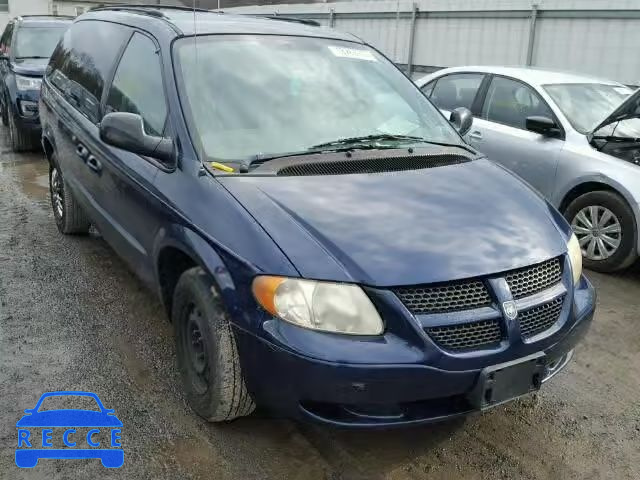 2003 DODGE GRAND CARA 2D4GP44353R270649 Bild 0