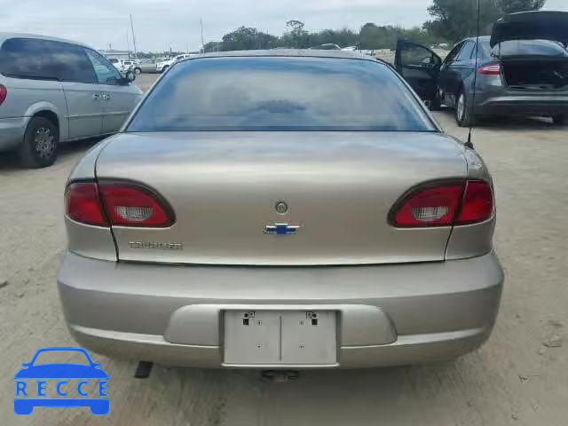 2002 CHEVROLET CAVALIER 1G1JC124627206623 зображення 9