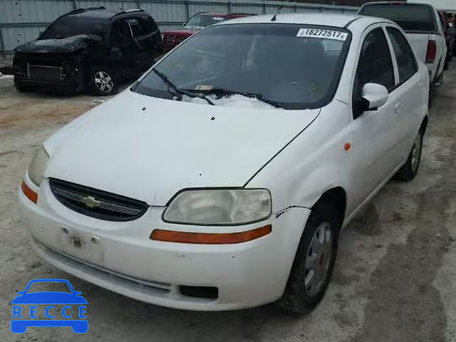 2004 CHEVROLET AVEO LS KL1TJ52634B215625 зображення 1