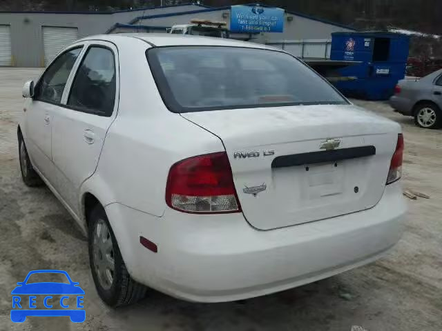 2004 CHEVROLET AVEO LS KL1TJ52634B215625 image 2