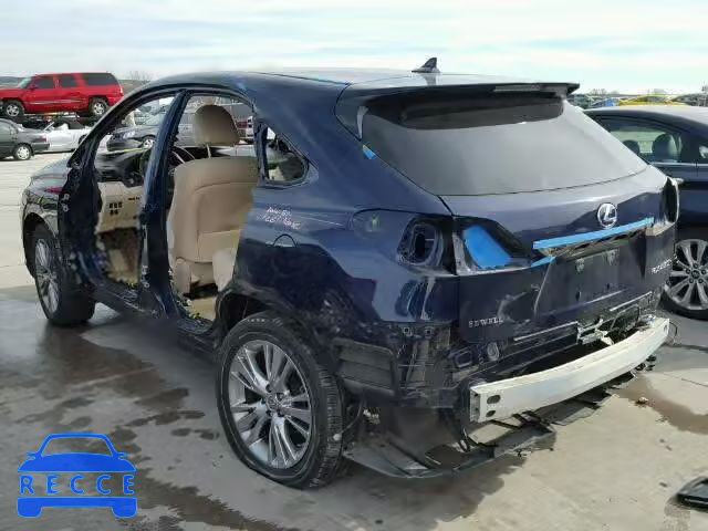 2013 LEXUS RX 450H JTJBC1BA3D2438904 image 2