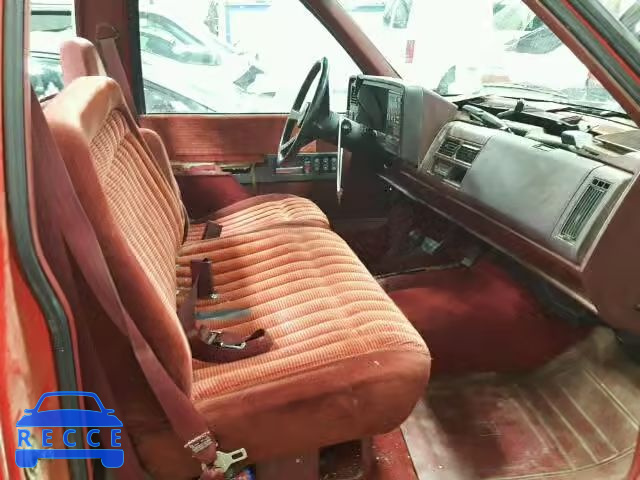 1992 CHEVROLET K1500 1GCEK14K0NZ175627 зображення 4